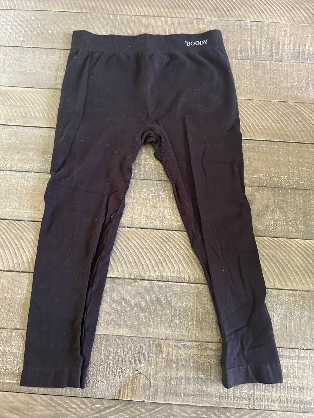 BOODY Black High-Rise Seamless Leggings
